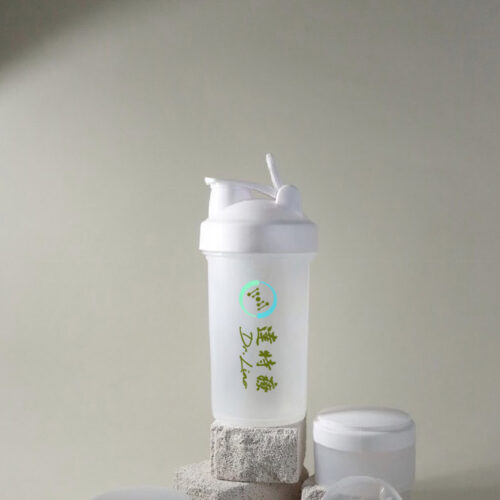 蛋白飲專用搖搖杯(白)